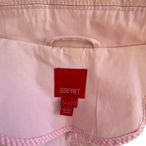 Esprit Light Pink Jacket - Size S - Picture 4 of 4